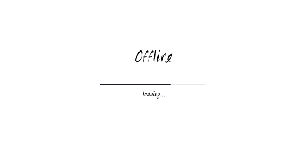 Sometimes you should be offline